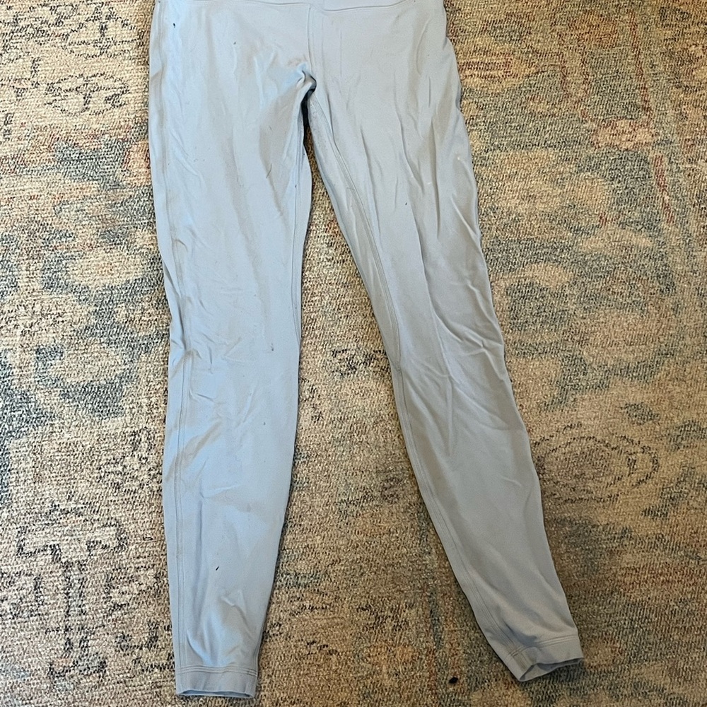 lululemon athletica Light Blue-Gray Leggings